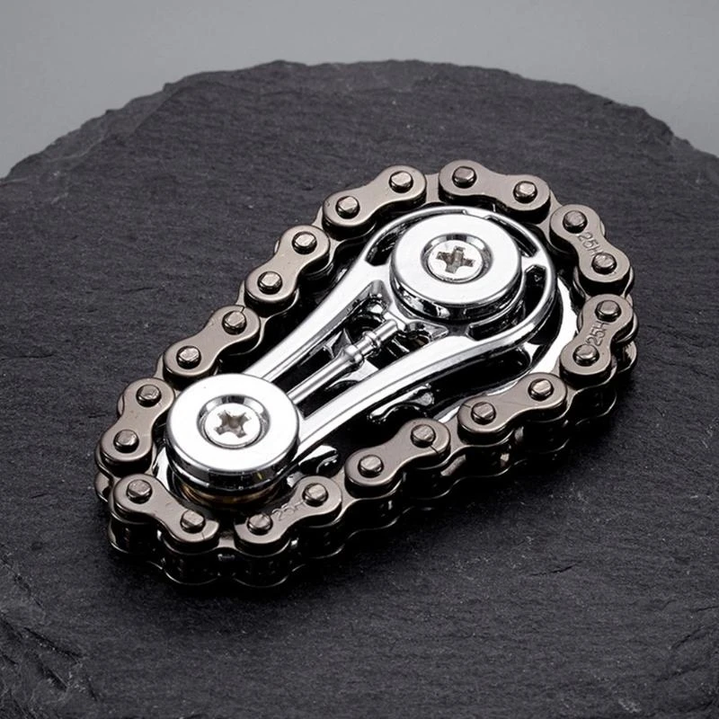 Toy sollievo da stress portatile Stret Stress Toy Creative Fingertip Metal Fidgets Toy per uso multiplo in varie impostazioni