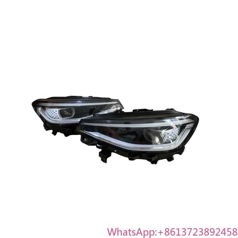 

Bimmor Headlights for volkswagen VW ID4 ID.4 Crozz 2020-2022 LED Headlight with IQ W/o IQ Headlamp Replacement Factory