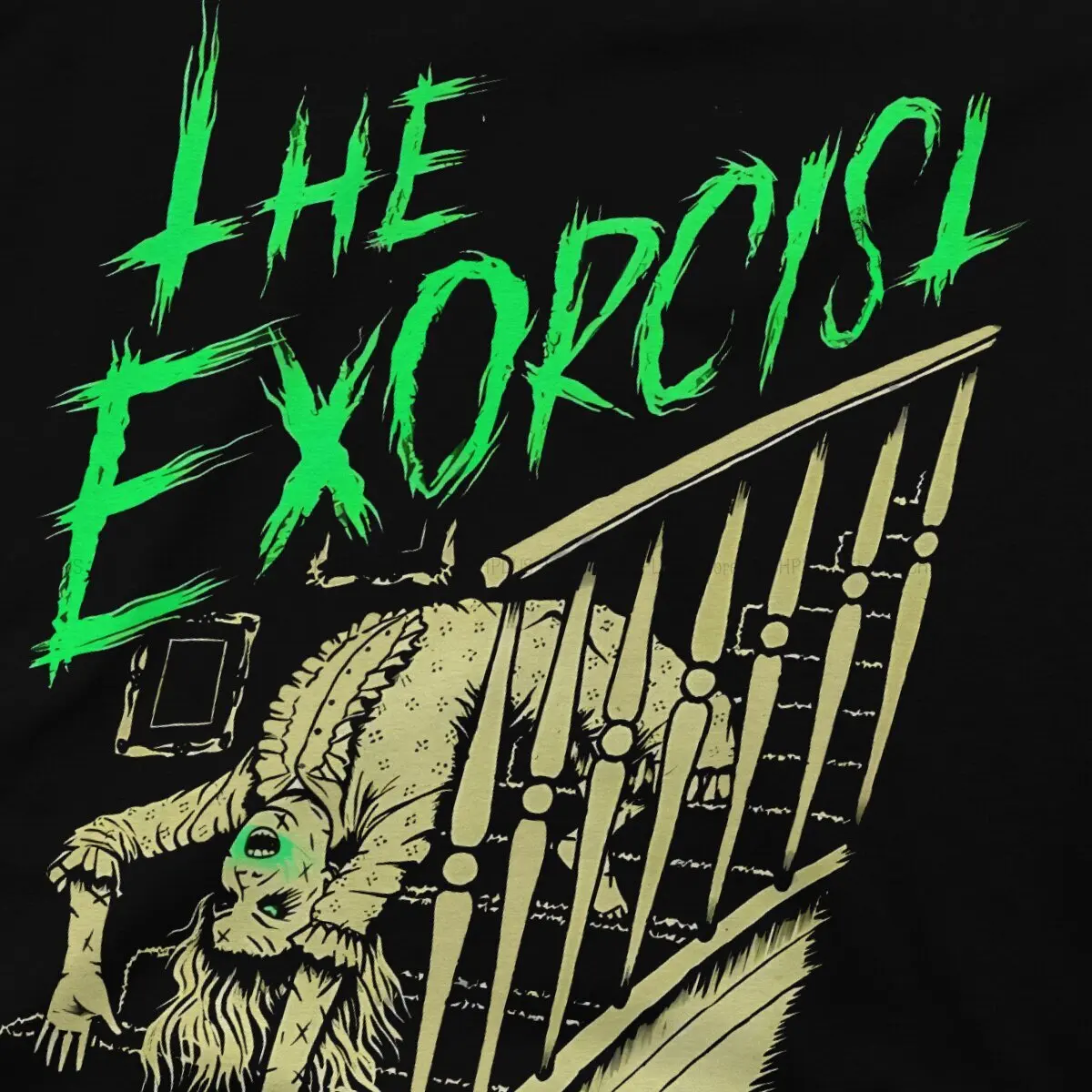 Classic Unique TShirt The Exorcist Horror Film Leisure Polyester T Shirt Summer Stuff For Men Women