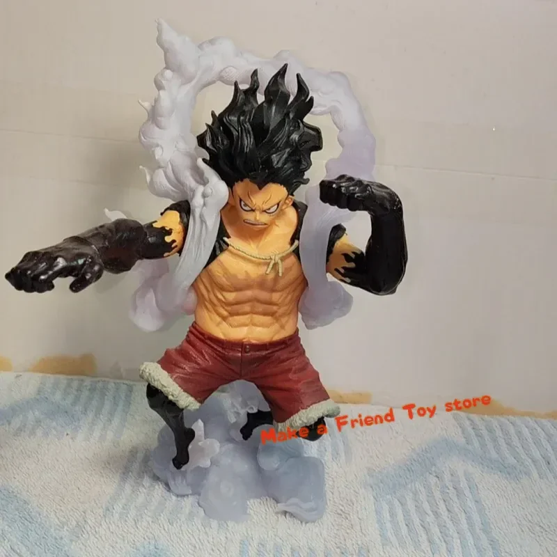 

One Piece Bandai Eyewear'S Figurine Koa Five-Level Nika Sun God Bounceman Luffy Action Figure Model Anime Accessory Decorative