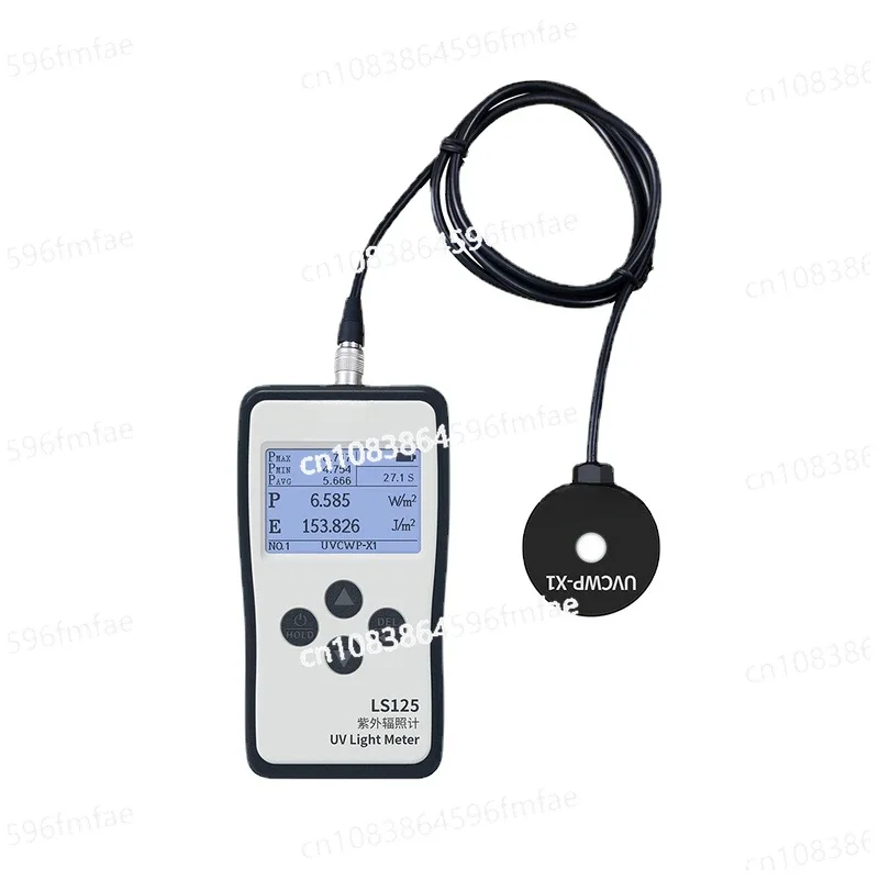 LS125 UVA Radiometer LS126A UV Light Meter for High Pressure Mercury Lamp UVC Germicidal Lamp Intensity Energy Dosage