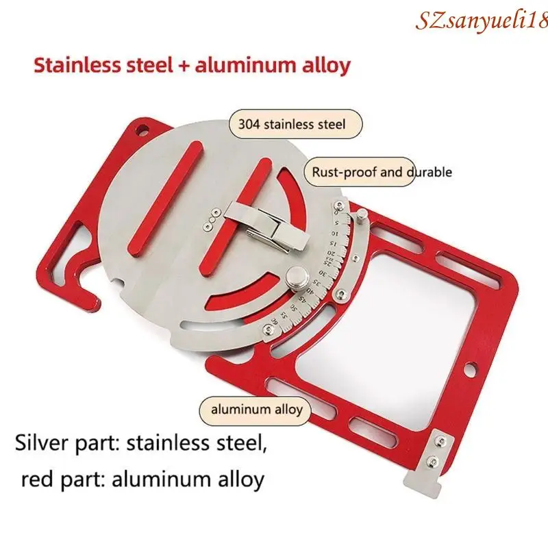 94PC Adjustable Track Square for w/ Buckle Guide Cutting Board Auxiliary T