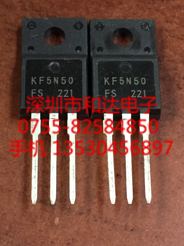 5 pces-10 pces kf5n50fs TO-220F novo e original em estoque