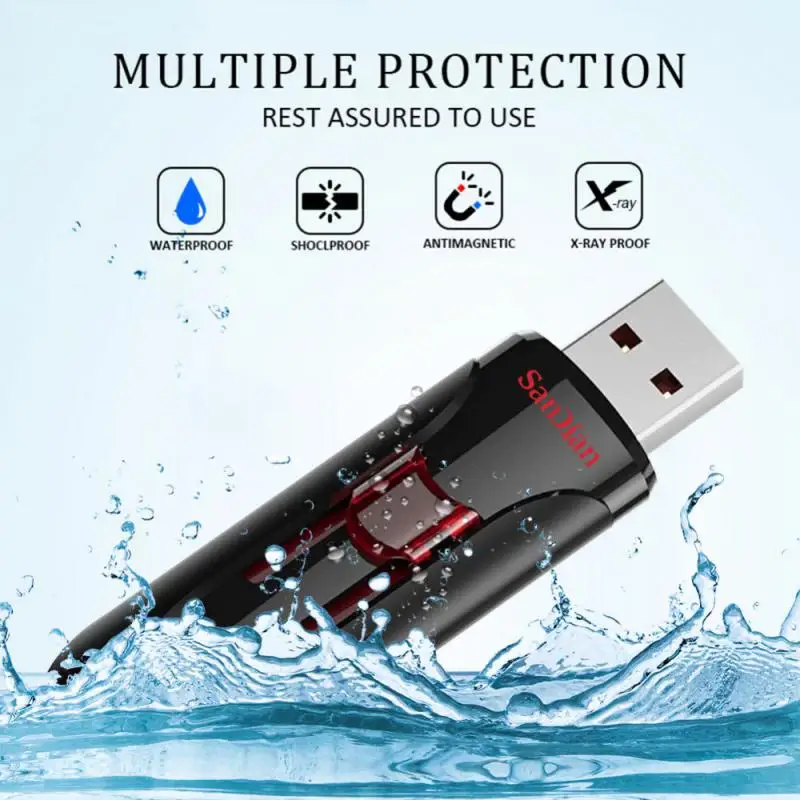 Sandian 64TB USB Flash Drive Metal High-Speed Pen Drive 32TB 16TB Waterproof Type-C Usb PenDrive For Computer Storage Devices