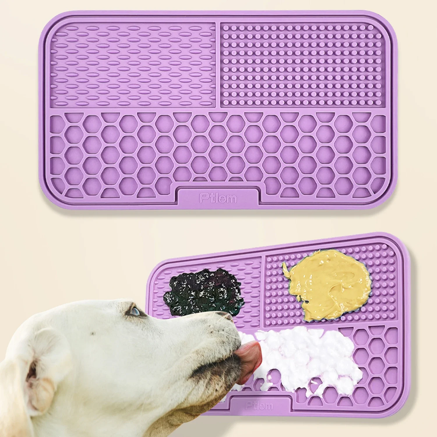 

Slow-Feeding Eco-Friendly Durable Non-Toxic Silicone Pet Placemat - Essential Anti-Choking Anti-Slip Dog Lick Mat - Ideal Suppli