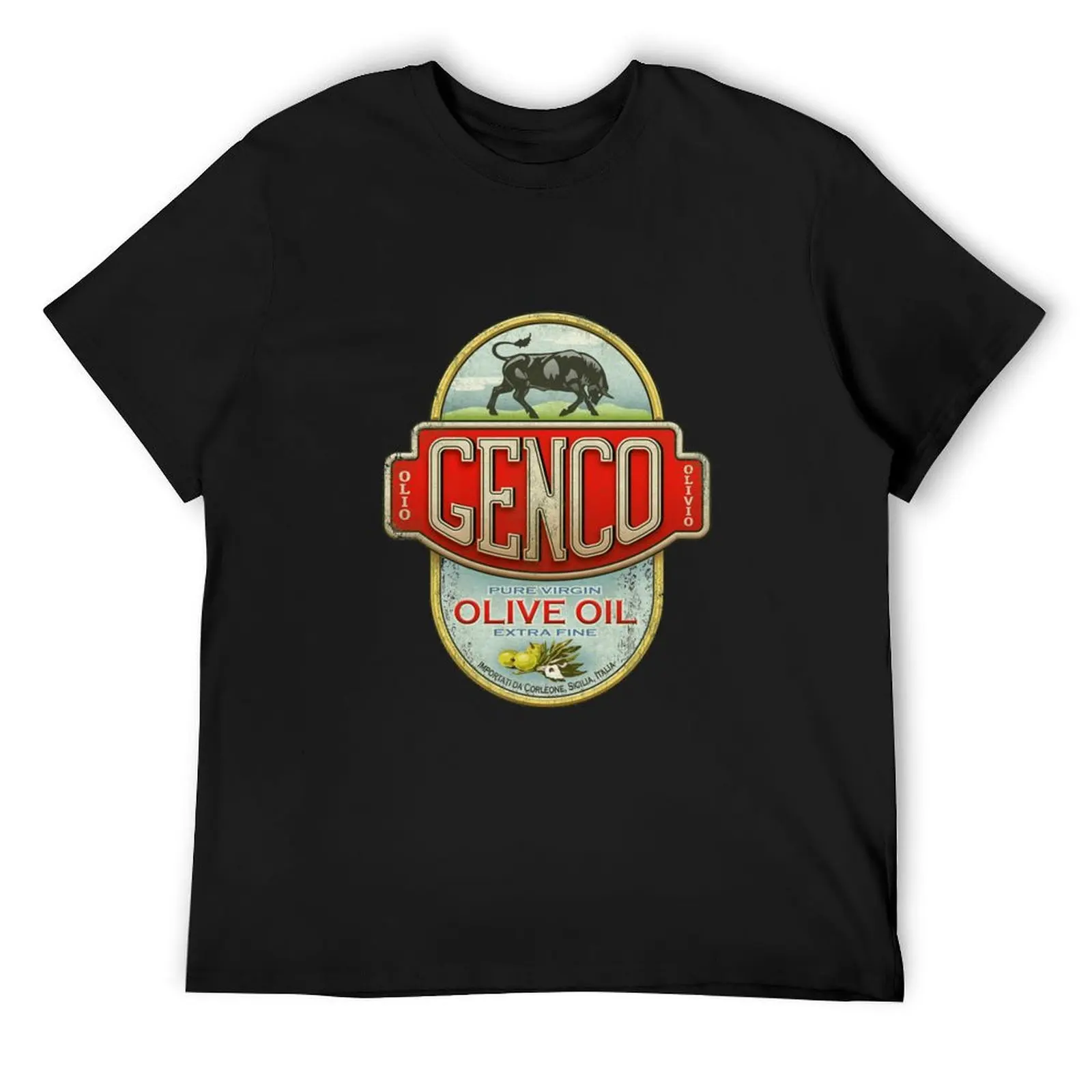 

The Godfather Genco Olive Oil Co T-Shirt graphic tee shirt T-shirts oversize man t shirt mens t shirts