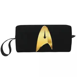 Star Trek Cosmetic Bag Women Kawaii Big Capacity Science Fiction TV Series Makeup Case Beauty Storage Toiletry Bags