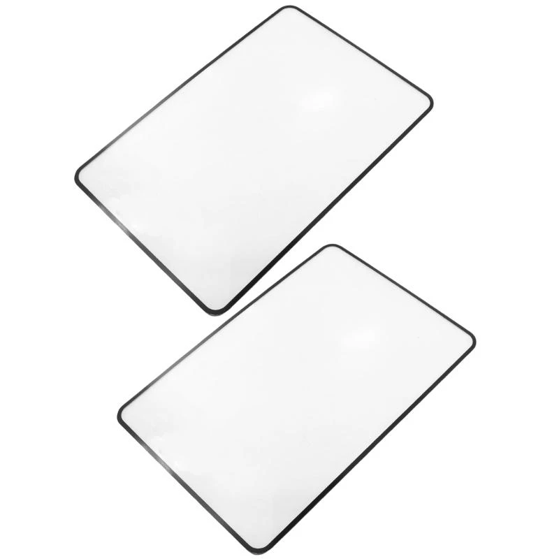 31BE Essential Outdoor Reading Card Magnifiers Magnification Glass Card for Wilderness Exploration
