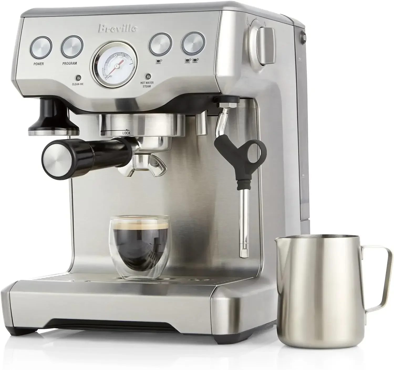 

Infuser Espresso Machine BES840XL, Brushed Stainless Steel