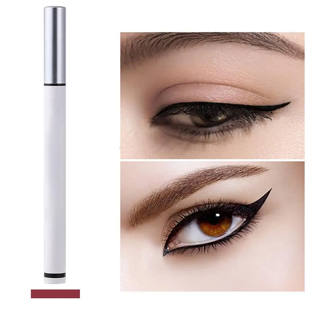 Vloeibare eyeliner waterproof matte pen met veegvaste, heldere pigmenten voor professionele oogmake-uplooks