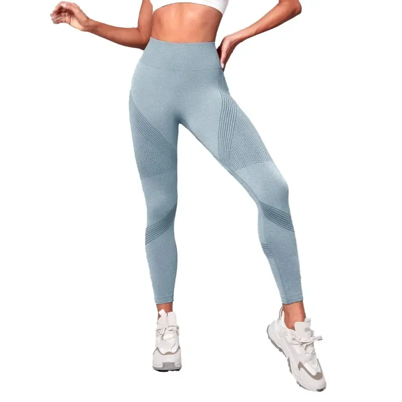 Women High Waisted Sportwear Pants Seamless Yoga Pants Tights Tummy Butt Lifting Leggings