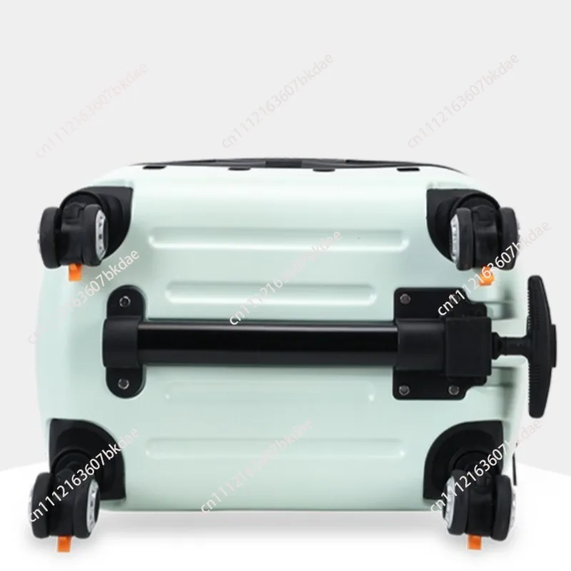 Fashion Transparent Cat Cage Large Capacity Pet Suitcase Breathable Cat Carriers Pull Rod/Handheld Dual Use Cat Transport Cart