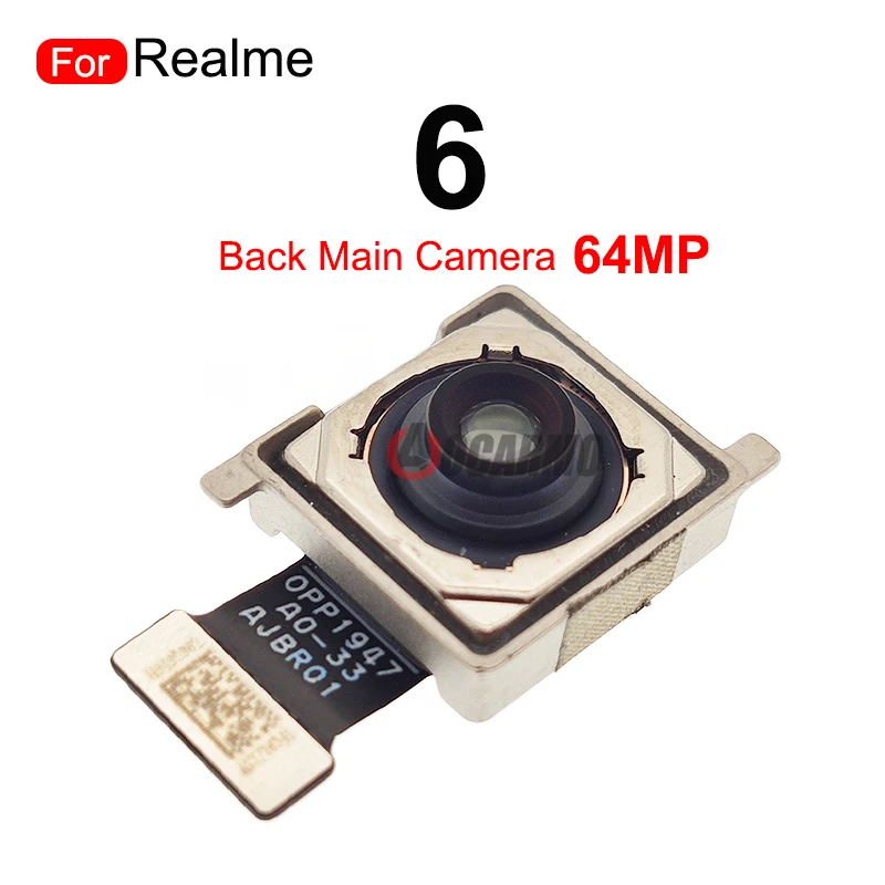 For Realme 8 7 4G 5G 6 Pro 8Pro 6i 8i Back Rear Big Main Primary Camera Module Flex Cable Replacement Repair Parts