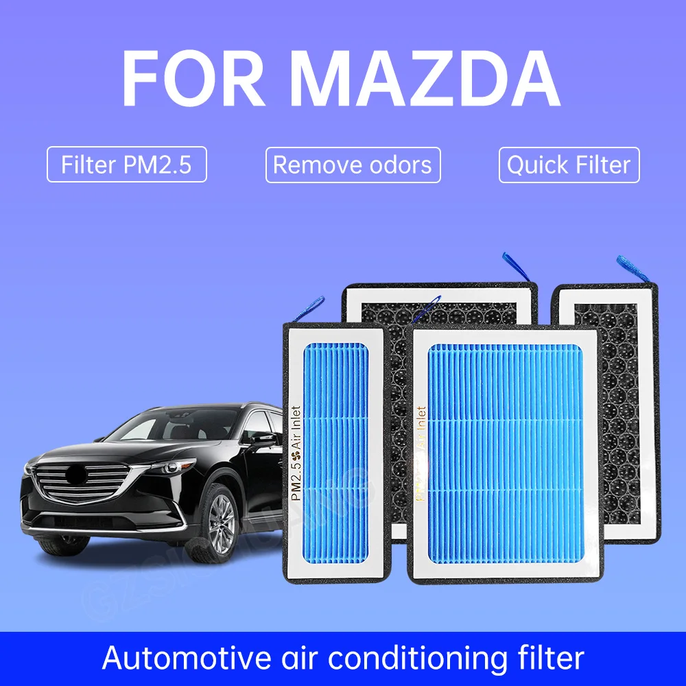 

Car Air Conditioning Filter For Mazda CX-9 2016-2020 2021 2022 2023 Activated Carbon Cabin Air Filter Car Interior Accessories