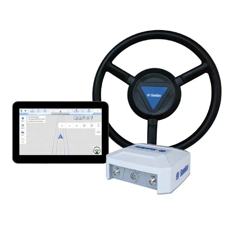 AG500 RTK GPS Guided Control Agricultural Tractor Automatic Steering System Farm Driving