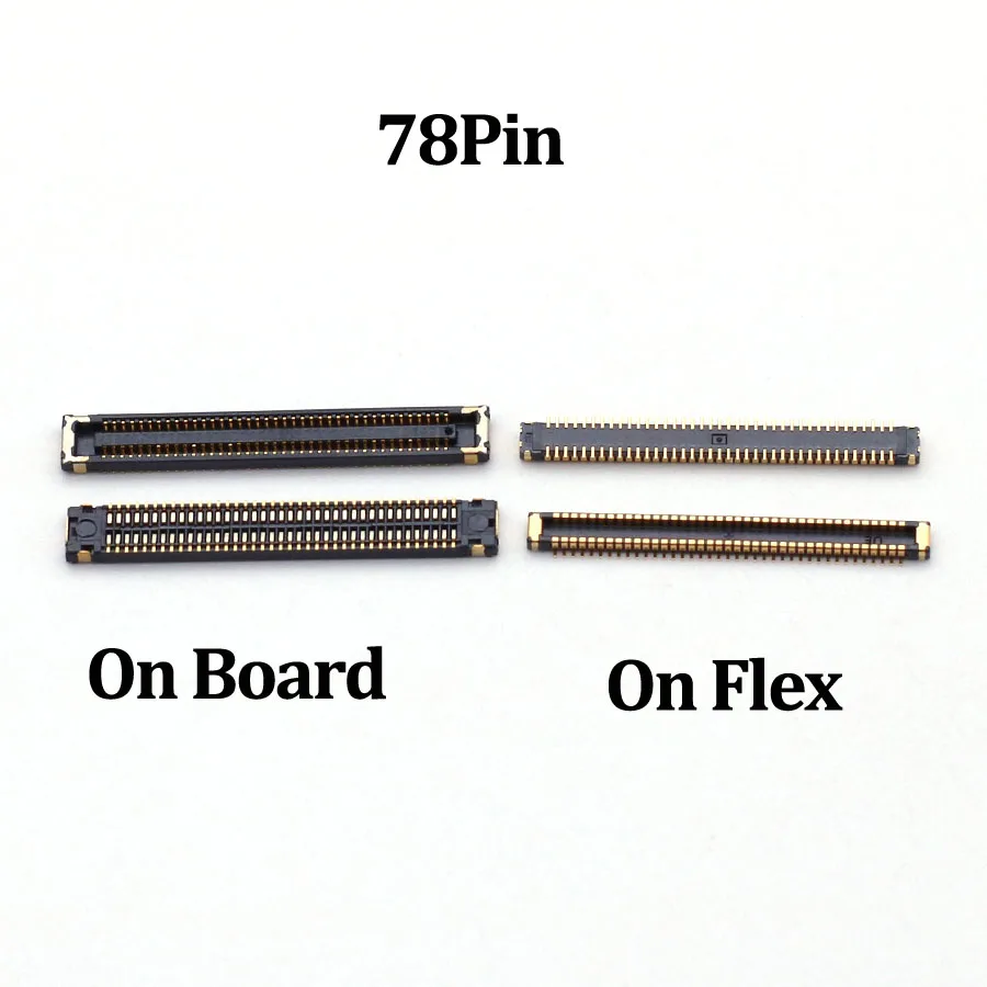 5szt 78Pin USB Ładowanie FPC Złącze Do Samsung A41 A415 A51 A516 A515 A31 A315 A71 A716 A715 F M51 A70 Wtyczka ładowarki na płycie