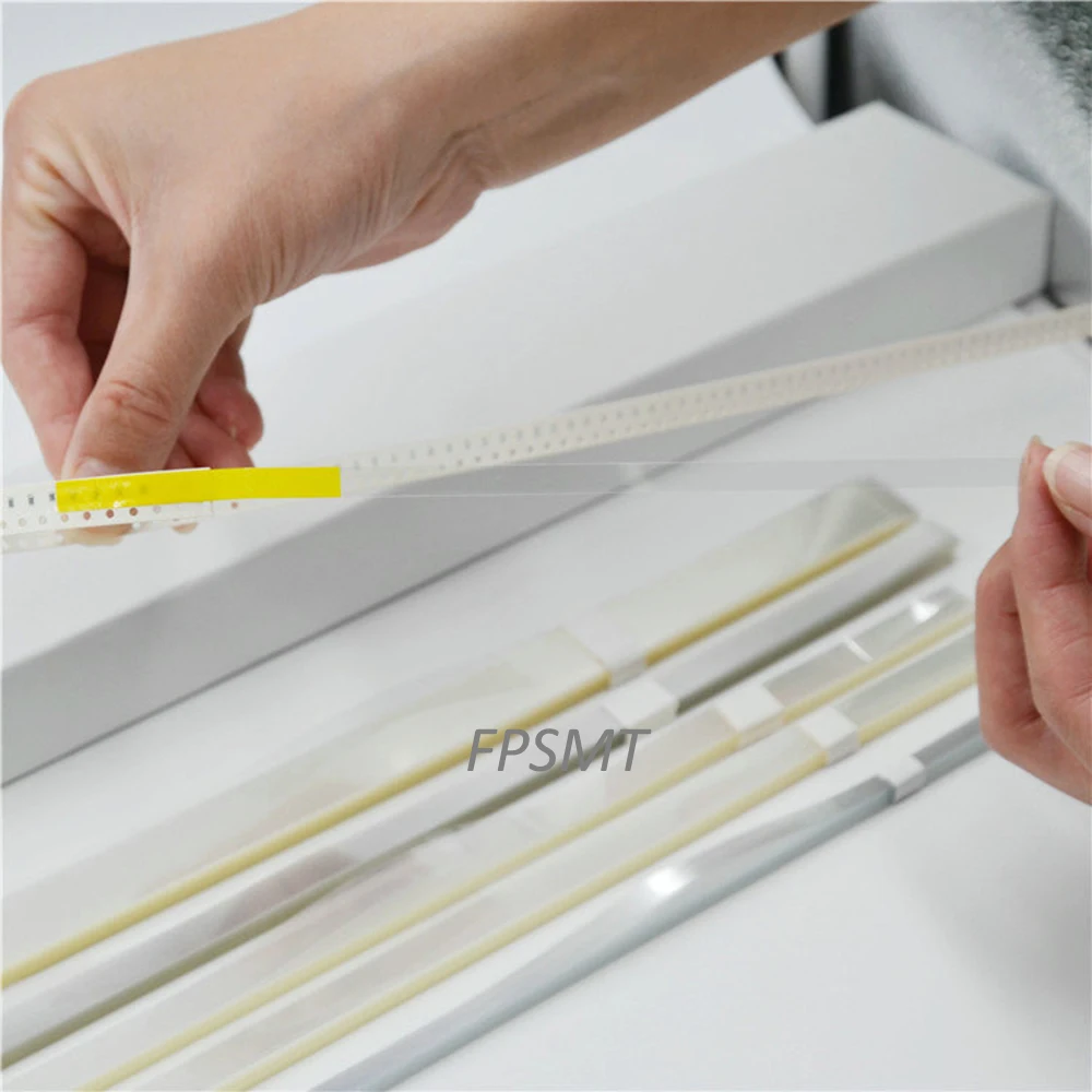 1000pcs nastro giallo SMT Cover Tape estendi 396mm 508mm ESD Tape SMT Splicing Extender Extend Splice Tape