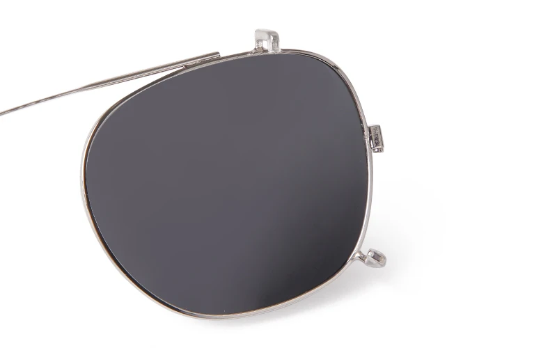 Vintage Niet Steampunk Clip auf Sonnenbrille Frauen Männer Klassische Quadratische Abnehmbare Flip Polarisierte Linse Sonnenbrille Gafas De Sol UV400 – Detail 22
