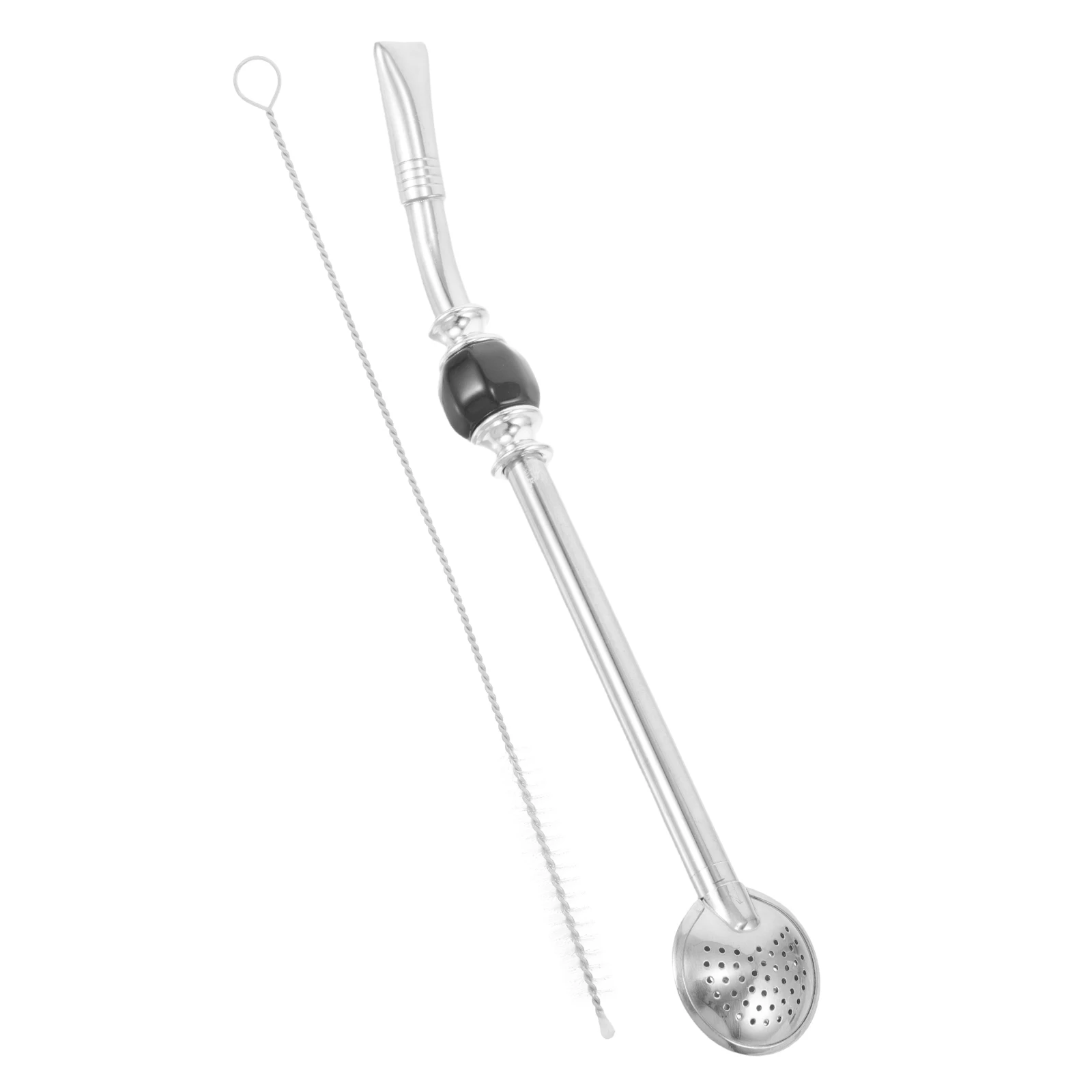 

1Set Stainless Steel Tea Straw Reusable Metal Straws with Filter for Loose Leaf Tea Coffee Herbal Infusions Portable Drinking