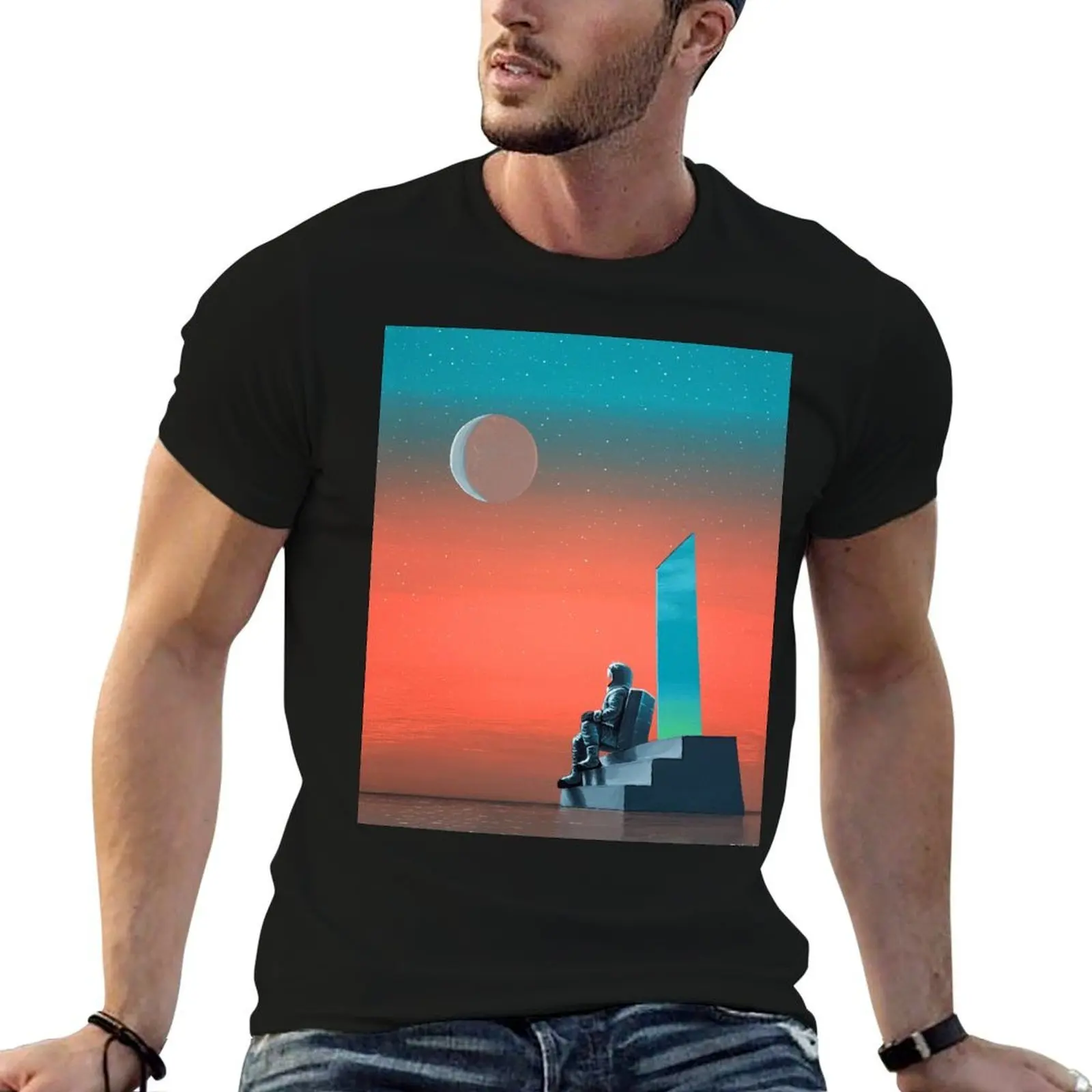 Peace Of Mind T-Shirt Trendy Casual Short Sleeve Shirt