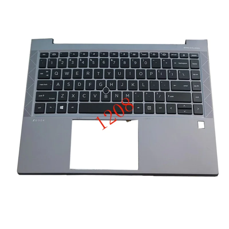 For HP ZBOOK Firefly 14 G7 G8 Palmrest w/Keyboard White Backlit Gray M07131-001