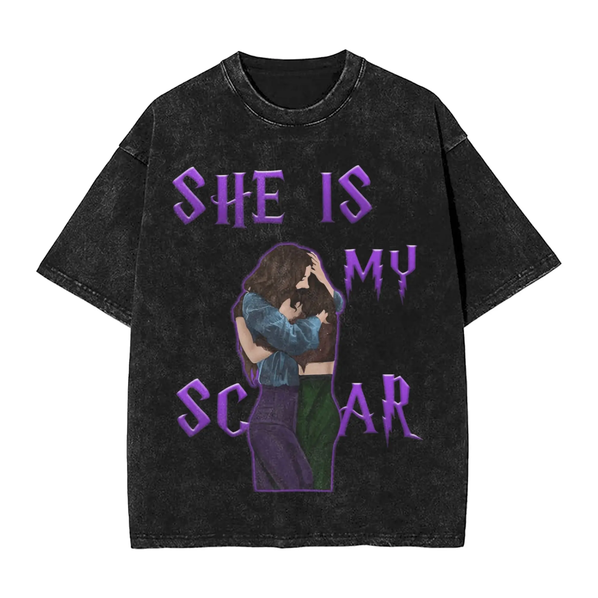 Agatha All Along Camisetas Hombres Algodón Hipster Camiseta Cuello redondo Camisetas Manga corta Tops Idea de regalo