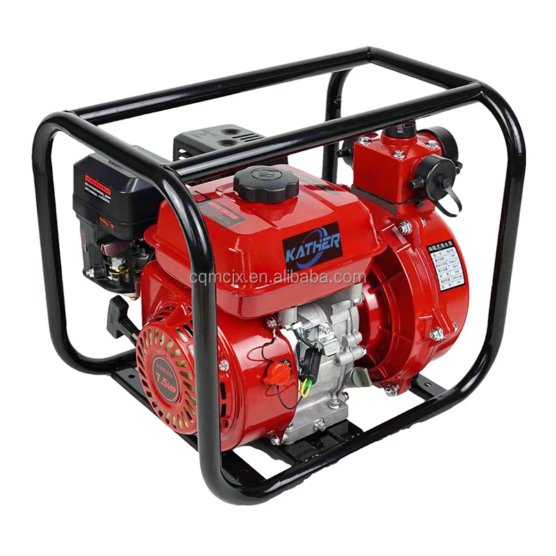 3 Inch 2 Inch Single Cylinder 4 stroke Gasoline High Pressure Water Pump Portable Extinguishing Fire pump For Agriculture