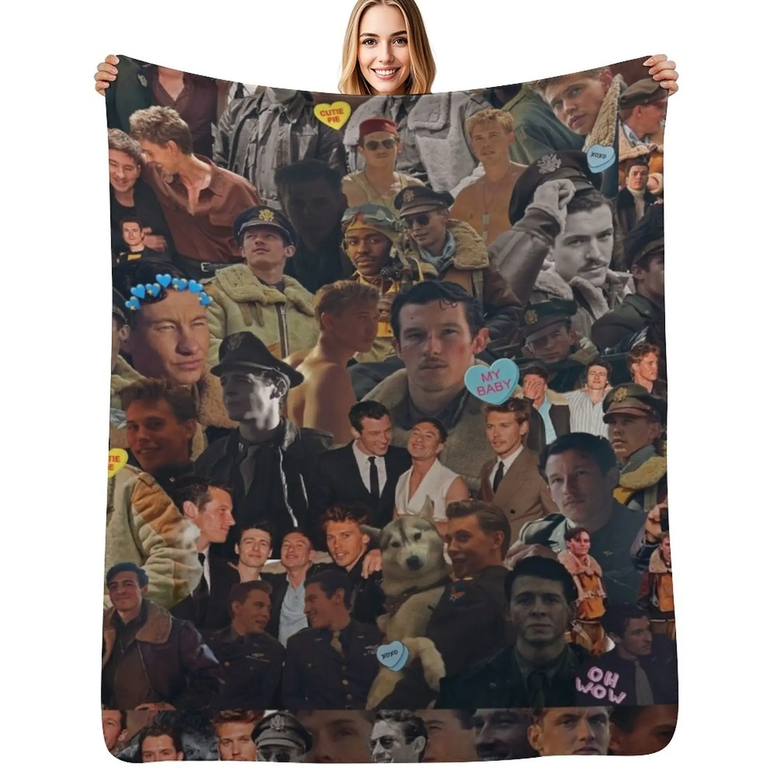 Masters Throw Blanket Compact Warm Blanket for Car Road Trip