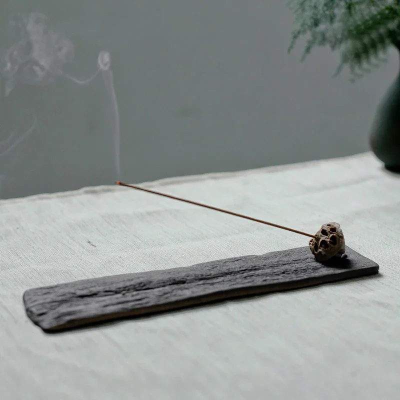Pure Handmade Creative Ceramic Incense Holder Home Indoor/office /teahouse/ Yoga Room Zen Tea Ceremony Decoration Incense Tools