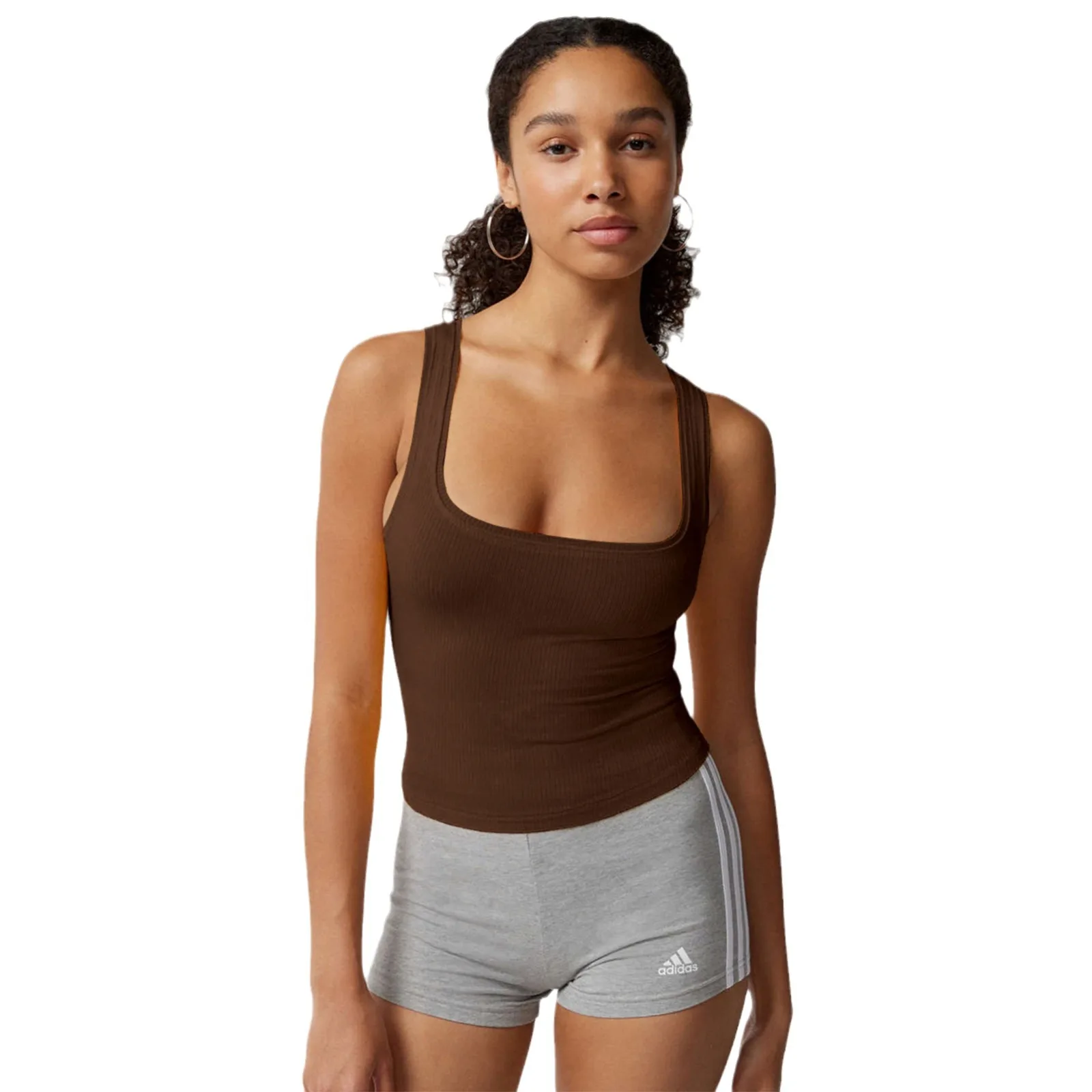 Gilet tendance pour femmes, coupe cintrée, base irt Y2K, couleur Pure transfrontalière, vêtements intérieurs S Csole, haut pour fille épicée