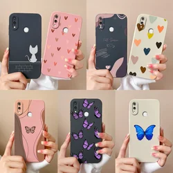 화웨이 Y9 프라임 Y9S Y9A 케이스의 경우 화웨이 Y9 2019 Y 9 Funda의 새로운 디자인 소프트 액체 실리콘 카메라 보호 전화 커버