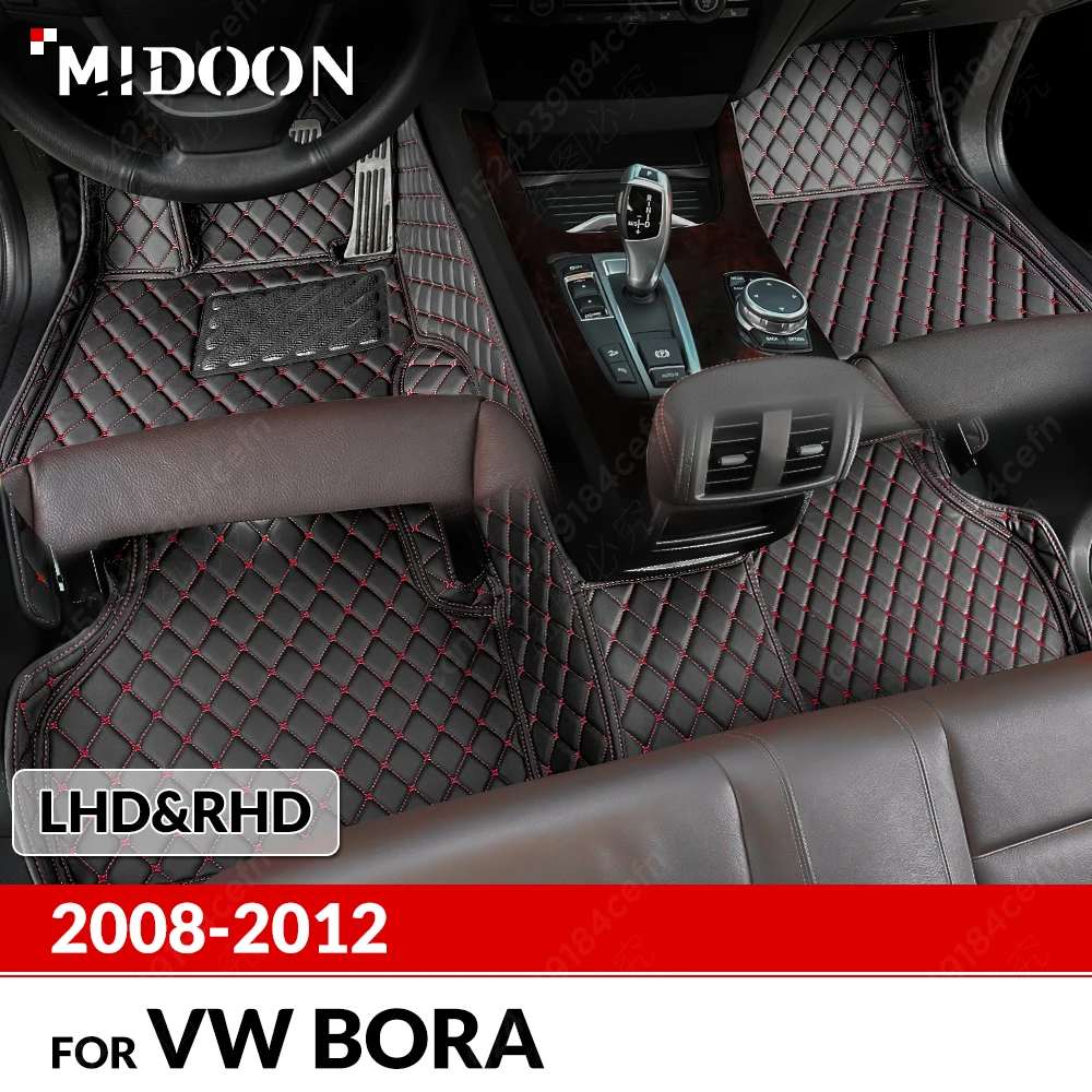 

Автомобильные коврики для Фольксваген Бора VW Volkswagen Bora 2008 2009 2010 2011 2012, оригинальные накладки на стопы, интерьерные аксессуары