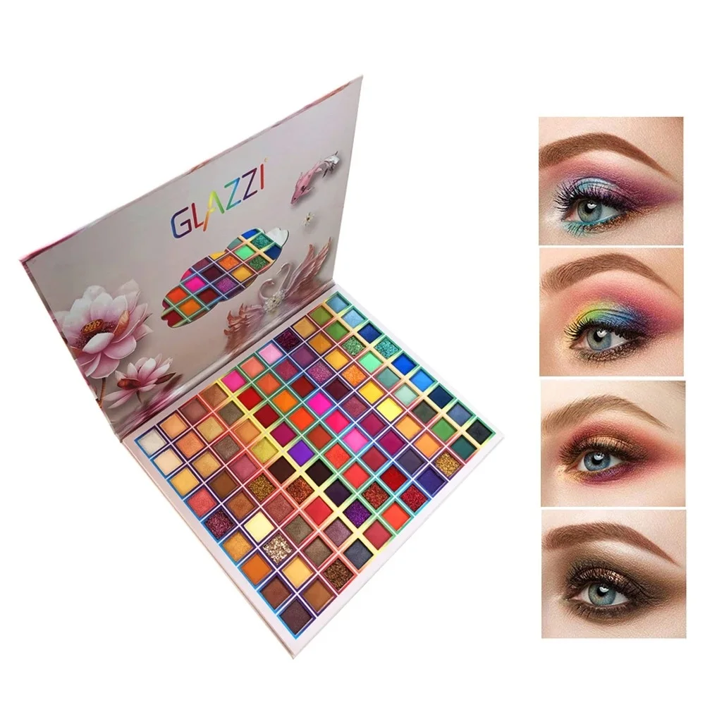 99 Kleuren Oogschaduw Palet Glitter Shimmer Oogschaduw Poeder Matte Glitter Oogschaduw Palet Cosmetische Make-Up Kit