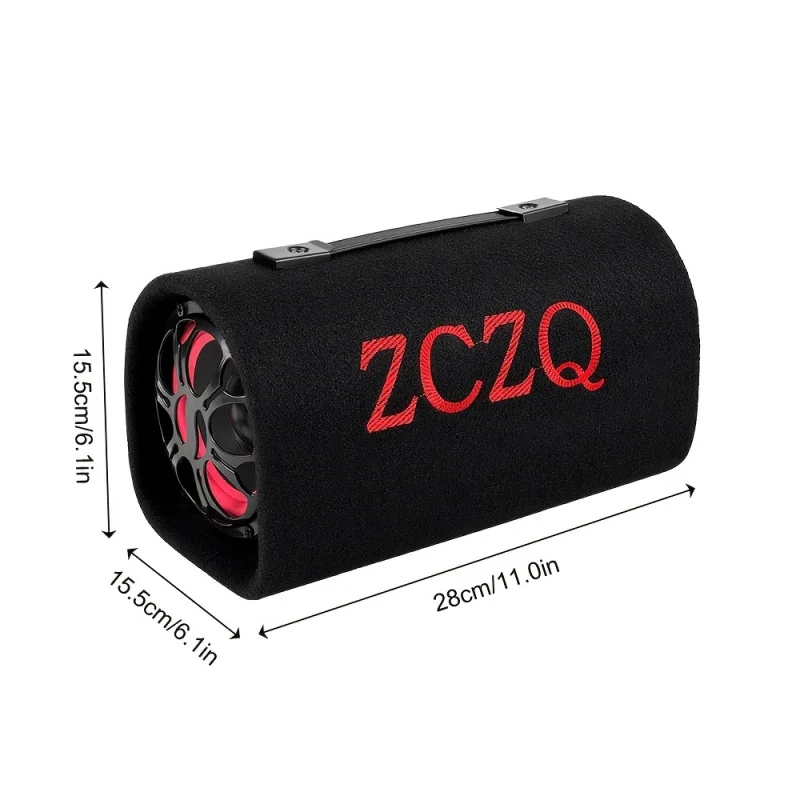 5Inch Full-range car subwoofer600WHigh Power Built-in power amplifier board，Effectively enhances car audio sound quality，Enhanc