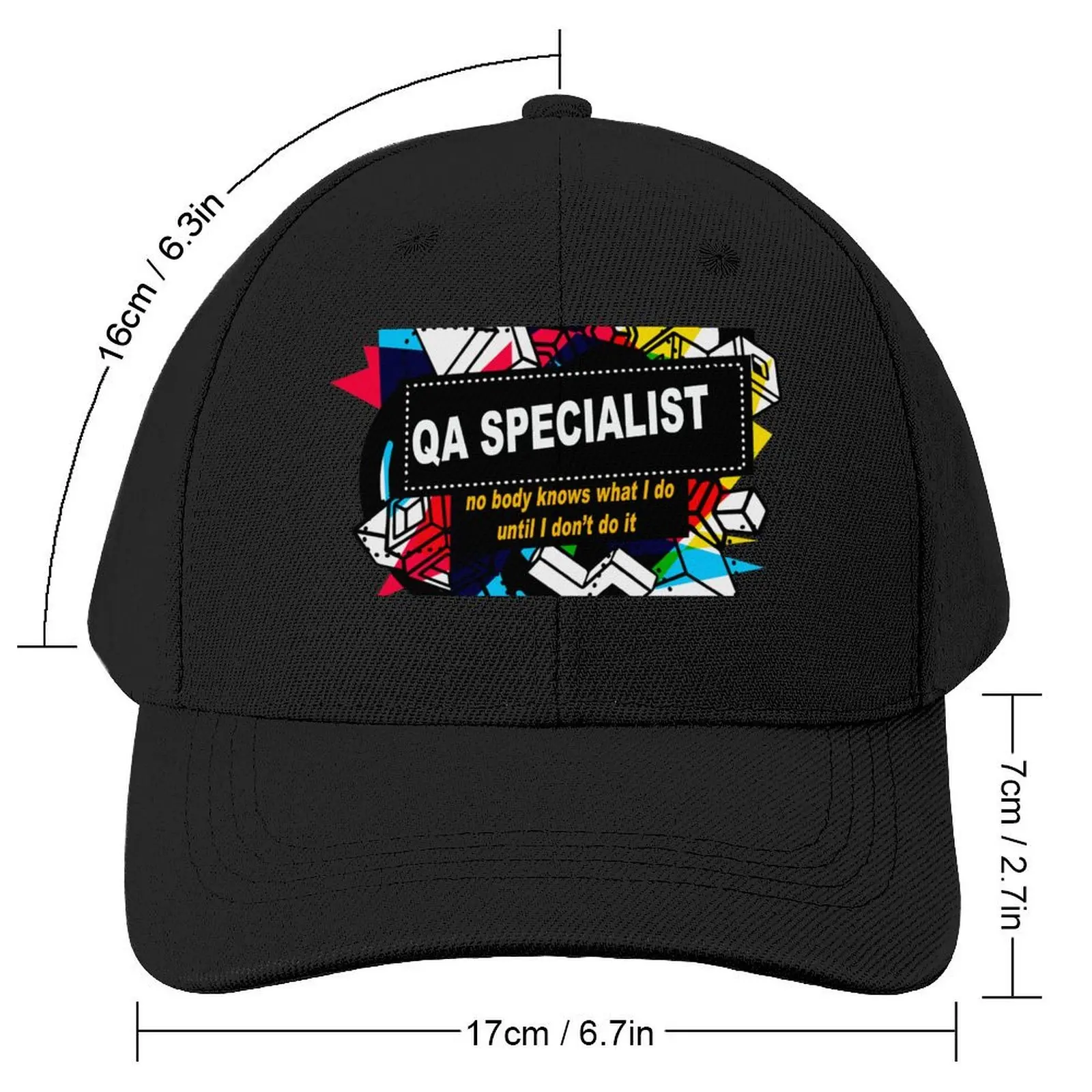 Qa Specialist Baseball Cap hard hat Golf Women Men's