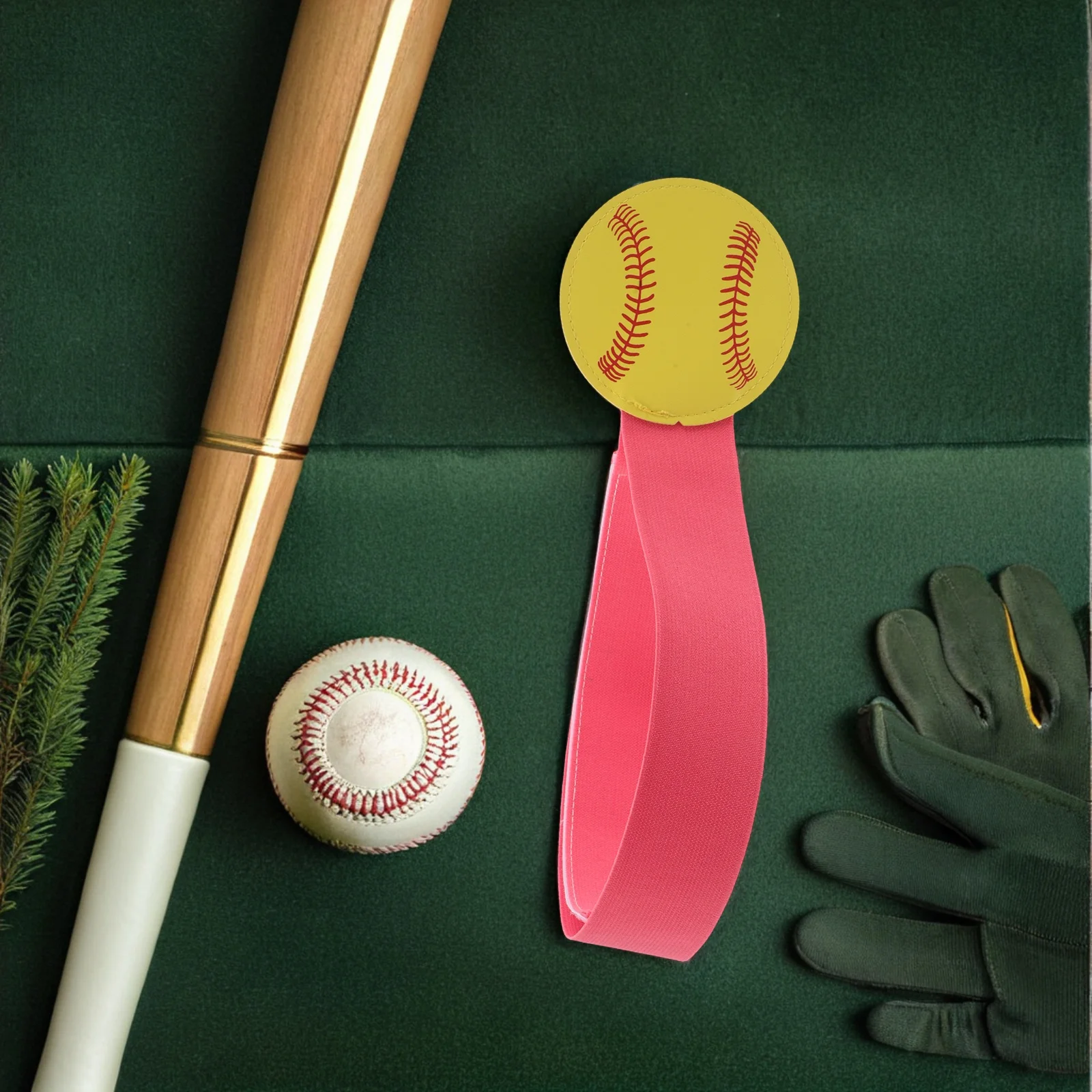 

Softball Pitcher Practicing Aid Polyester Wear-Resistant Circle Pitching Leg Strap Outdoor Training Equipment Enhanced Throwing