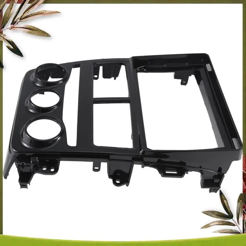

AB98-2 Din Car Radio Fascia Frame Adapter For Toyota Vios Yaris 2018-2020 RHD 9 INCH Screen DVD Player Fitting Panel Kit