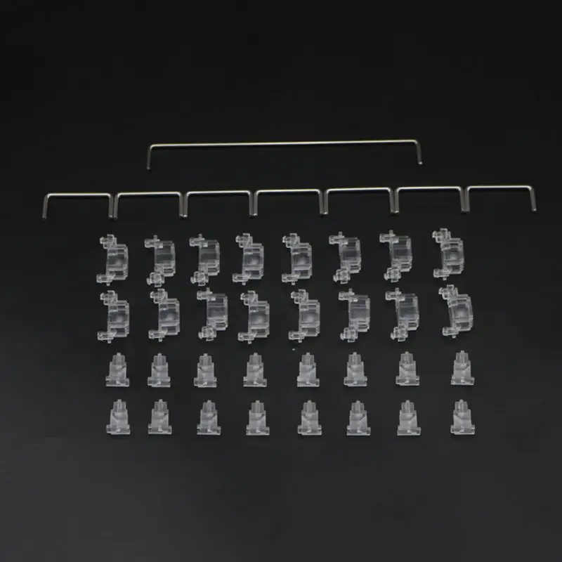 Q5WA 104 OEM لوحة المفاتيح الميكانيكية Cherry MX PCB مثبتة مثبتة للحالة 6.25U لوحة تثبيت مفتاح Modifier