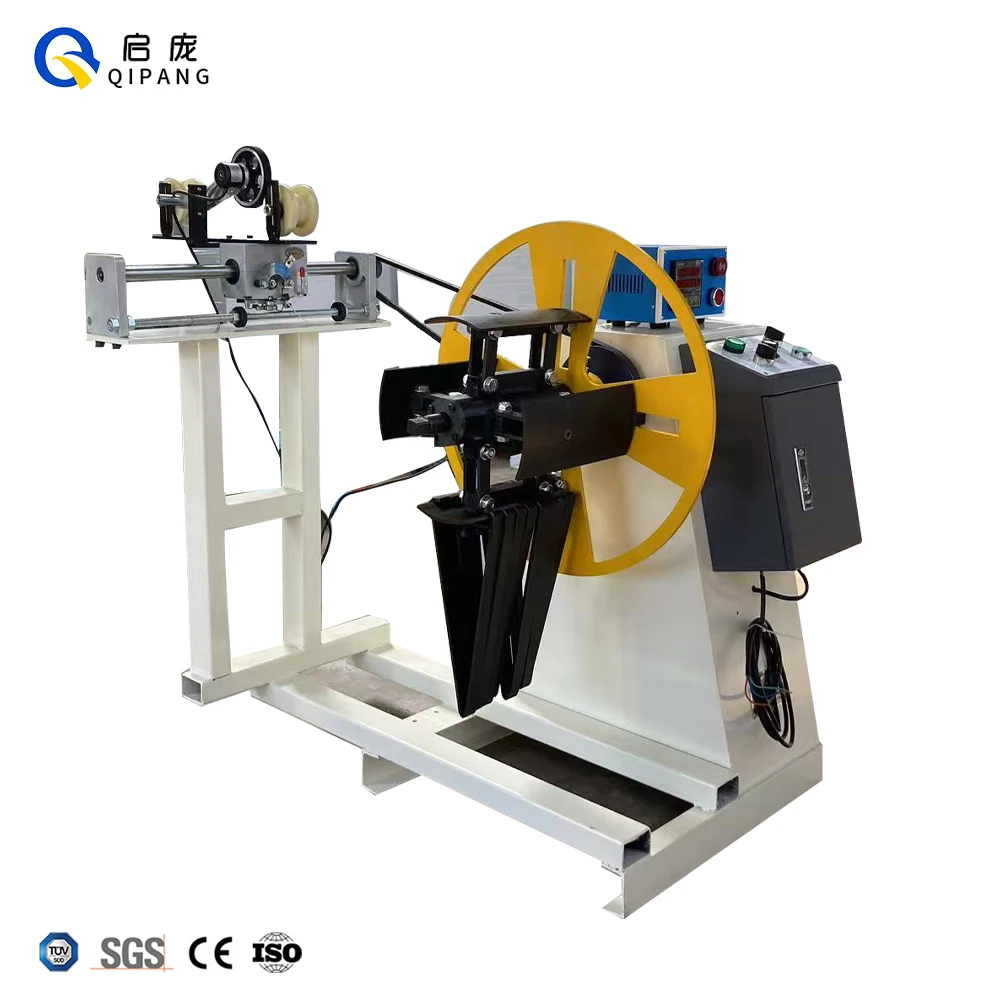 Manufacturer High Speed AWG PVC Cable Coil Pay off Rack Copper Wire Take up and Pay off Rewinding Machine