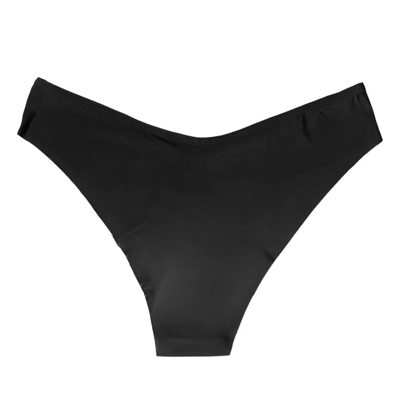 Celana Dalam Pria Model V-Waist Bahan Sutra Es Seksi Low-Rise G-String Tanpa Jahitan Bernapas Cepat Kering T-Back Olahraga Fitness Ukuran Besar 6XL