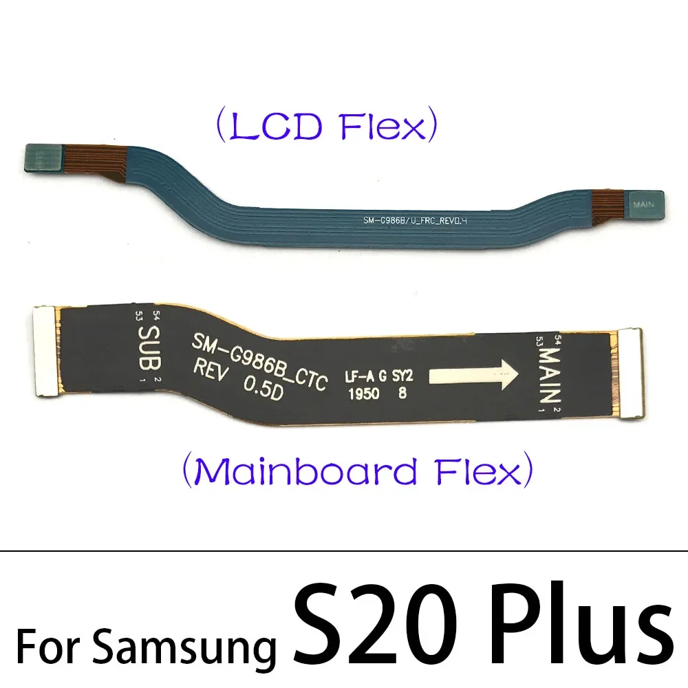 NEW Tested For Samsung Note 10 Lite Note 20 S10 Plus 5G S20 Fe Ultra Main &LCD Board Motherboard Connector Board Flex Cable