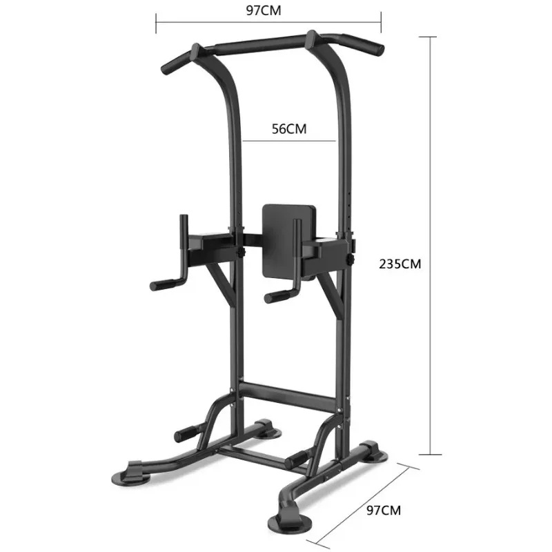 Home Gym Indoor Horizontal Bar Power Rack With Weight Bench Dip Station Tower Single Parallel Bar Fitness Equipment Pull Up Bar