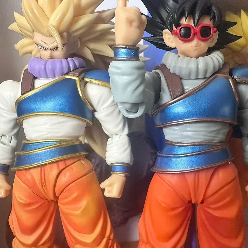 E & C Dragon Ball Z SHF Instant Transmissie Son Goku Chibi Dam'z Kleding Gemodificeerde Onderdelen Accessoires Anime Action Figure Speelgoed