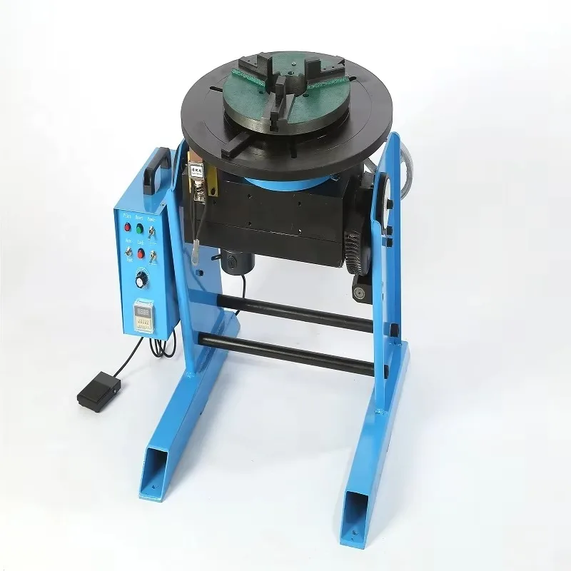 Chinese Manufacturers Hot Selling 30kg Small Rotary Table Welding Positioner, With Motor And Welding Rotating Bearings