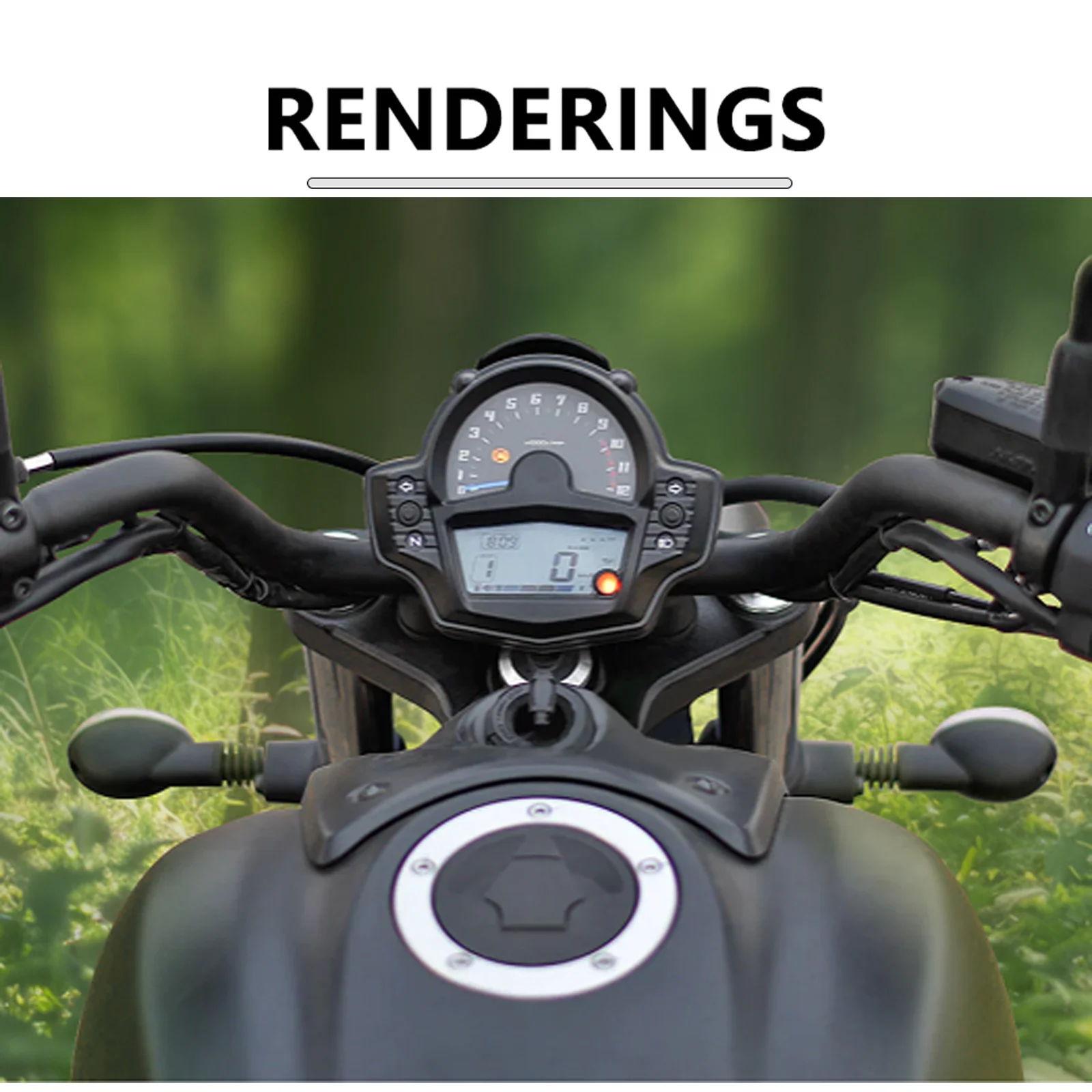 For Kawasaki Vulcan S 250, 600, 650, 900  2018-2020 otorcycle Instrument Panel Covers  Meter Case replacement part