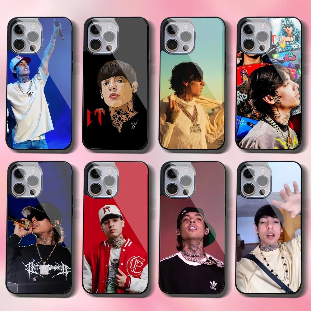 Rapper Natanael Cano Phone Case For IPhone 16 15 14 13 Pro Max 11 12 Mini Alex Mirror For Magsafe Wireless Charging Cover