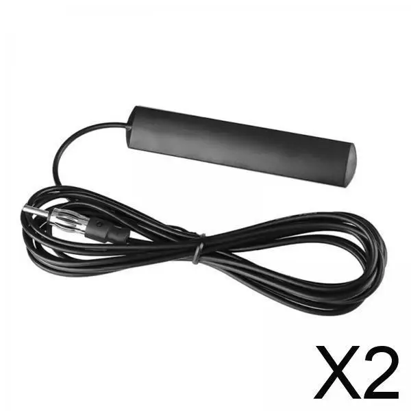 

Receiver Player HD Radio Amplifier Universal Car Antenna Adhesive Windscreen Mount for SUV Truck Marine RV