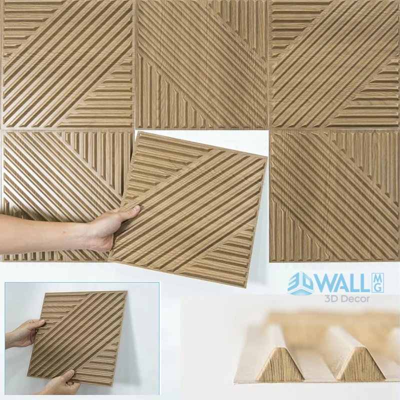 12 Pcs Decorative 3D Wall Panel Diamond Design Matt White Wallpaper Mural Tile-Panel-Mold 3D wall sticker bathroom kitchen 30cm