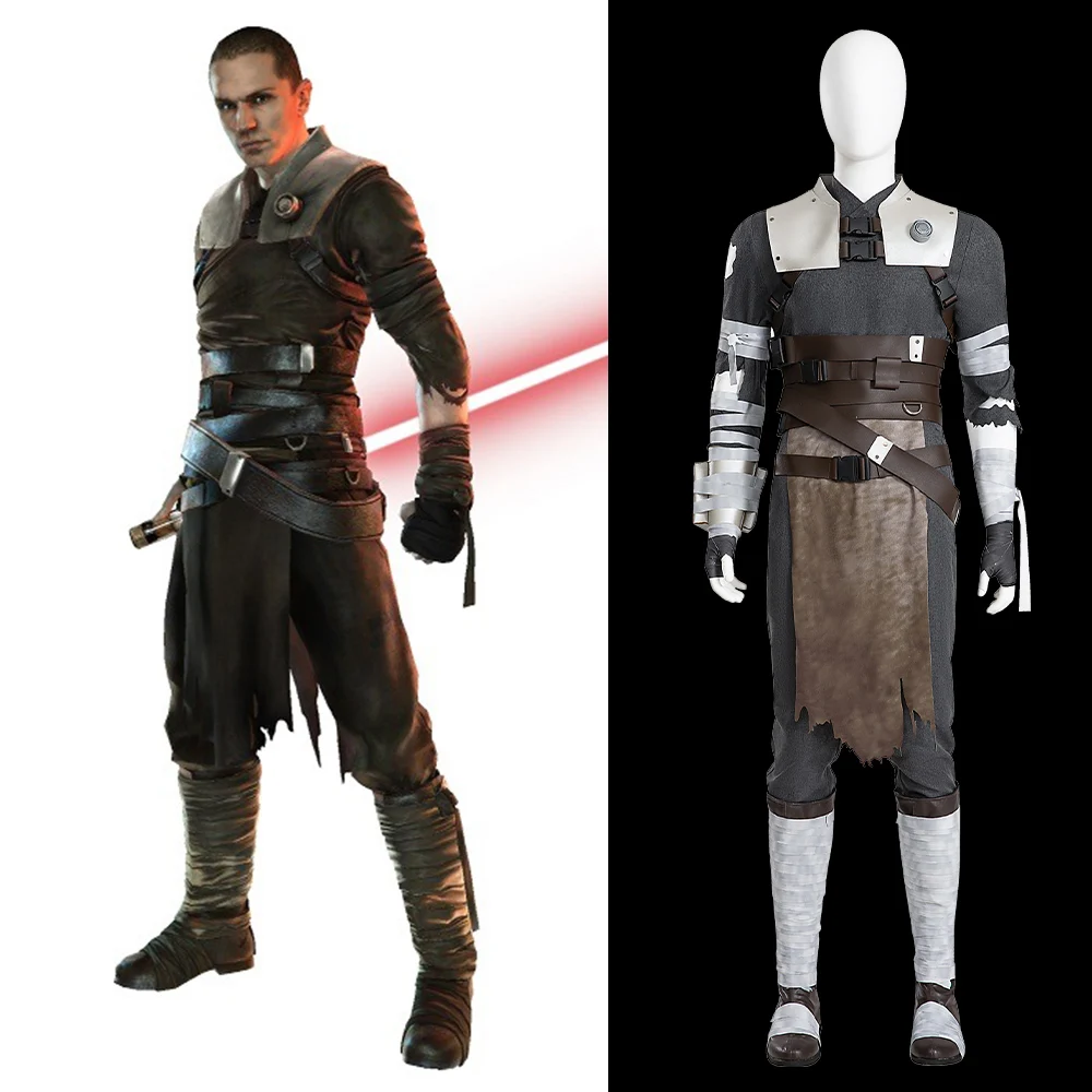 

Starkiller Cosplay Costume Full Set Custom Size XS-XXXL Halloween Christmas Comic Con