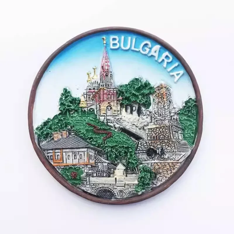 Bulgaria Fridge Stickers Tourist Souvenirs Home Decoration Wedding Birthday Gifts Refrigerator Magnets Message Board Stickers